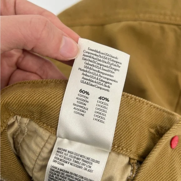 Snacks by Mother The Smoothie Green Utility Skimp Denim Pants in Bronze Mist 26 - Picture 10 of 11